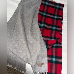 Luxury Scarf Bundle Louisa Perini Cashmere + Johnston’s Lambswool Scotland